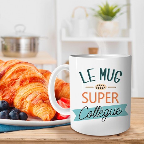 Mug personnalisé Super héros, un cadeau petit-déjeuner