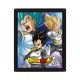 Cadre Dragon Ball Z Personnages Effet Animé 3D