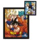 Cadre Dragon Ball Z Personnages Effet Animé 3D