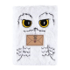 Carnet de Notes Harry Potter Chouette Hedwige Fourrure