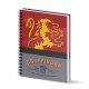 Carnet Spirales A4 Harry Potter Lion Gryffondor