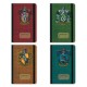 Carnet de Notes Harry Potter Blasons Maisons Poudlard