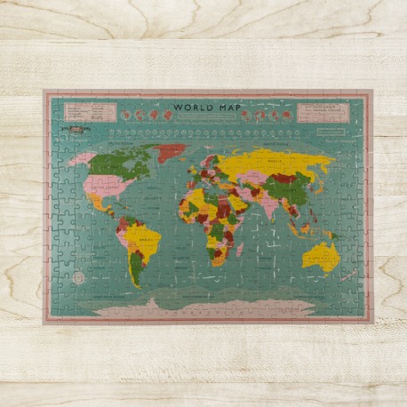 Puzzle Terre Planisphère 300 Pièces