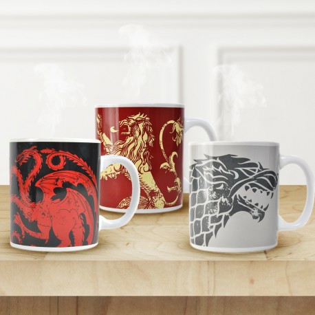 Mug Game of Thrones - Familles et Devises