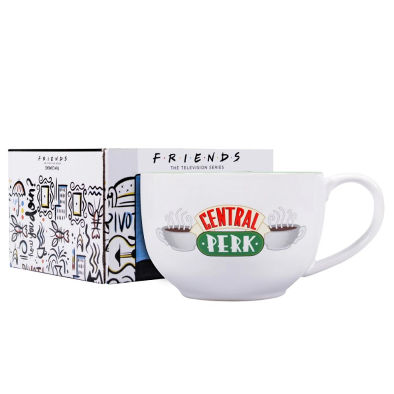 Friends - Grand Mug Central Perk blanc (500ml)