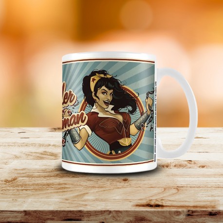 Mug Wonder Woman Bombshell Vintage