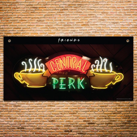 Bannière Murale Friends Central Perk