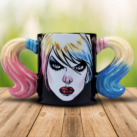 Tasse 3D Harley Quinn DC Comics