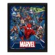 Cadre Super-Héros Marvel Effet Animé 3D