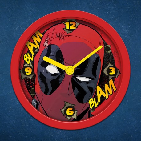 Horloge Murale Deadpool Blam Blam