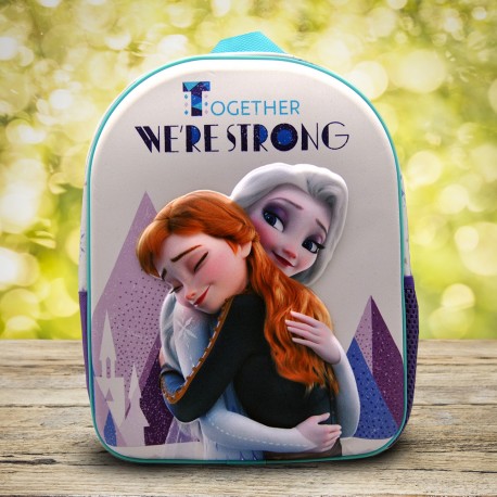 Petit Sac à Dos La Reine des Neiges 2 - Together we're strong
