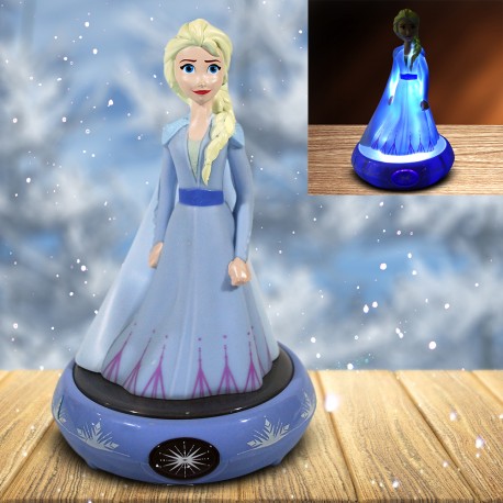 Veilleuse Elsa La Reine des Neiges 3D
