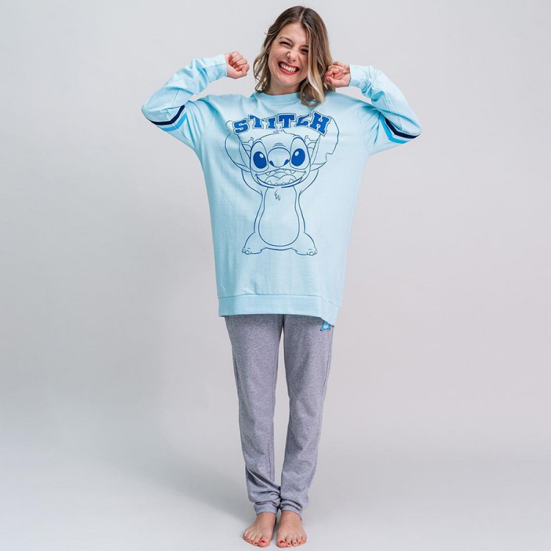 Pyjamas Longs Stitch Disney Adulte - Lot de 12 sur Kas Design
