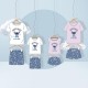 Pyjamas Courts Stitch Disney Adulte - Lot de 12