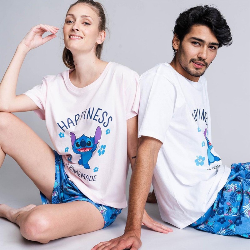 Pyjamas Longs Stitch Disney Adulte - Lot de 12 sur Kas Design
