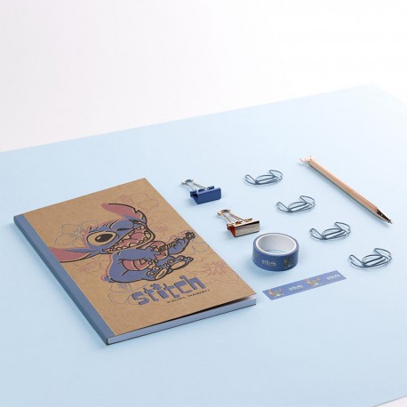 Coffret Papeterie Stitch Disney sur Kas Design