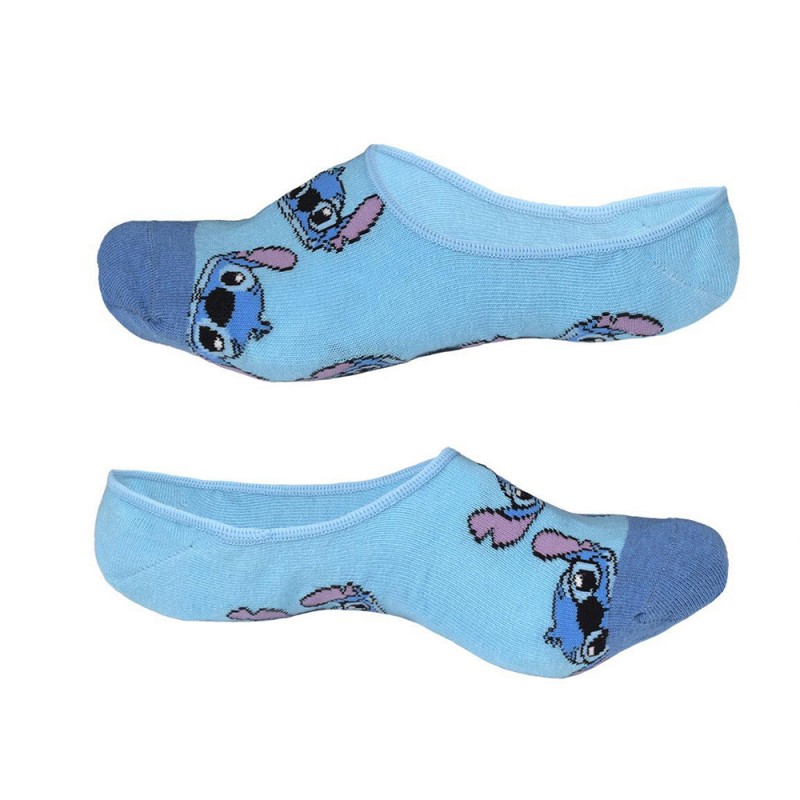 Coffret 18 Chaussettes Basses Stitch Disney sur Kas Design