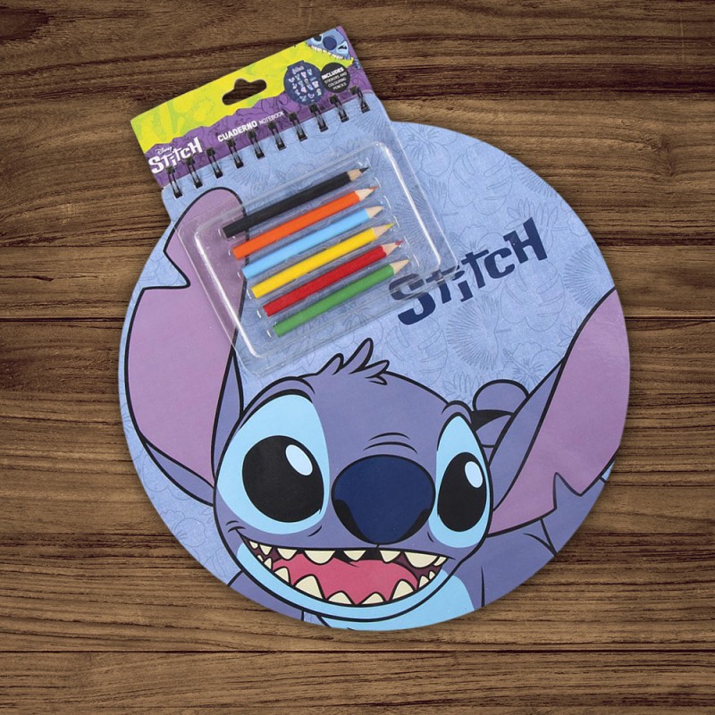 Livret de Coloriage Stitch Disney Stickers Crayons de Couleur - Kas Design