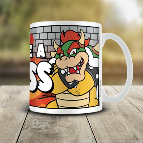Mug Bowser Super Mario Nintendo - Like a Boss