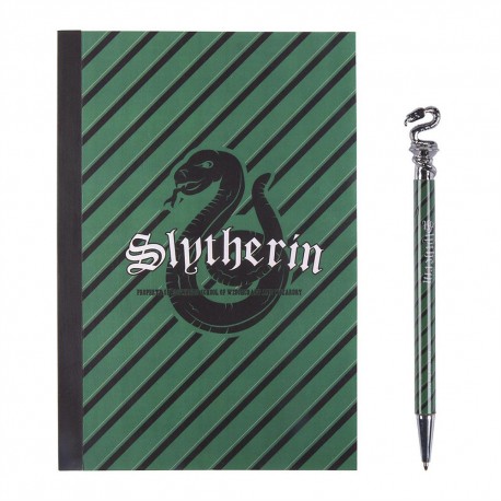 Set de Papeterie Harry Potter Maison Poudlard - Cahier et Stylo Emblème