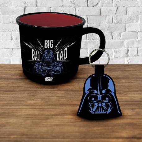 Set Star Wars Dark Vador Big Bad Dad - Tasse et Porte-Clés