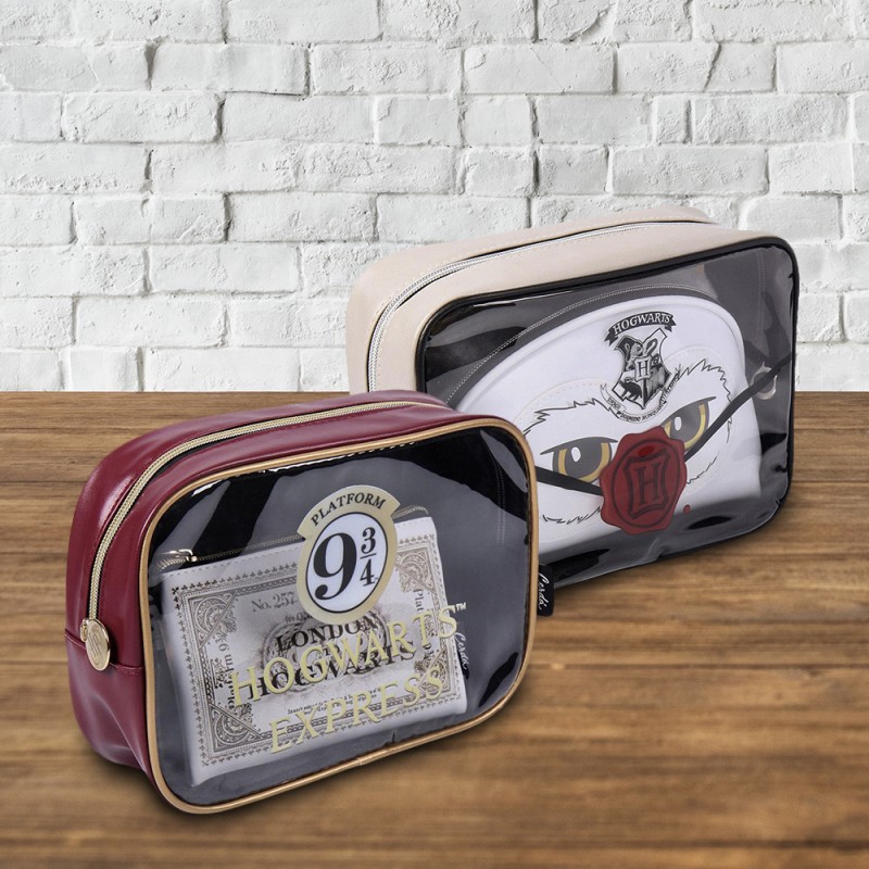 Trousse Harry Potter Poudlard Multi-Poches Noir et Or sur Kas Design