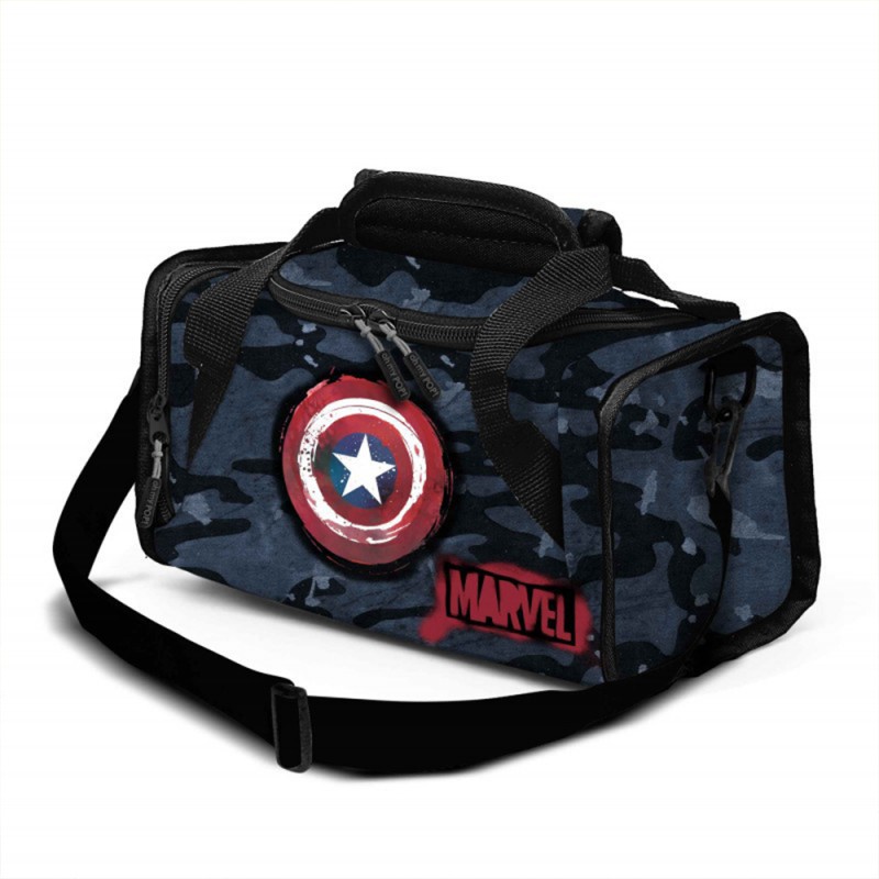Mini Sac de Sport Captain America Marvel sur Kas Design