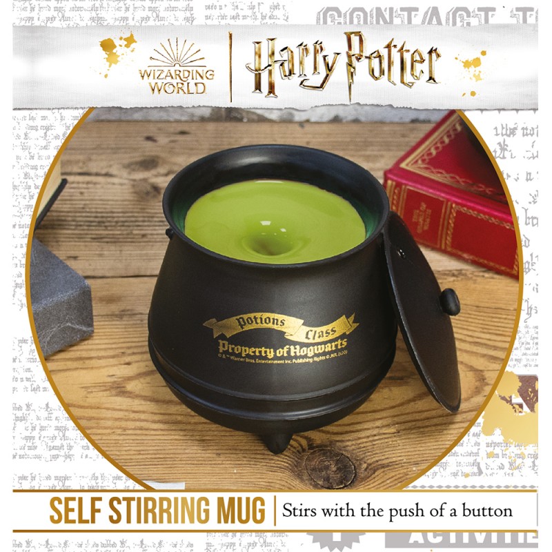 Tasse chaudron magique Harry Potter avec mélangeur sur Kas Design