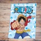 Plaid Manga One Piece - Monkey D. Luffy