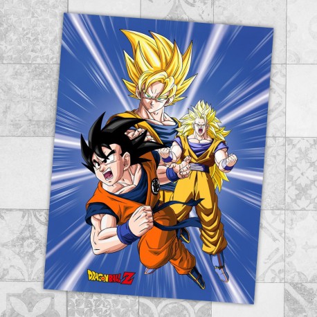 Plaid Dragon Ball Z Personnages