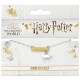 Bracelet Harry Potter Barre Maison Poudlard et Breloque