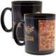 Mug Thermoréactif Noir The Legend of Zelda Carte