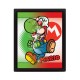 Cadre Mario / Yoshi Nintendo Effet Animé 3D