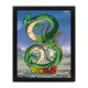 Cadre Dragon Ball Z - Boules de Cristal & Shenron Effet Animé 3D