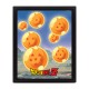 Cadre Dragon Ball Z - Boules de Cristal & Shenron Effet Animé 3D