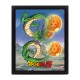 Cadre Dragon Ball Z - Boules de Cristal & Shenron Effet Animé 3D
