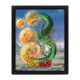 Cadre Dragon Ball Z - Boules de Cristal & Shenron Effet Animé 3D