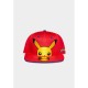 Casquette Pikachu Pokemon Rouge