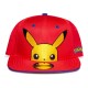 Casquette Pikachu Pokemon Rouge