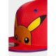 Casquette Pikachu Pokemon Rouge