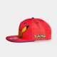 Casquette Pikachu Pokemon Rouge