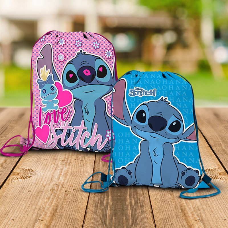 Sac de Sport Stitch Disney Flower sur Kas Design