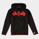 Sweat à Capuche Batman Rouge & Noir