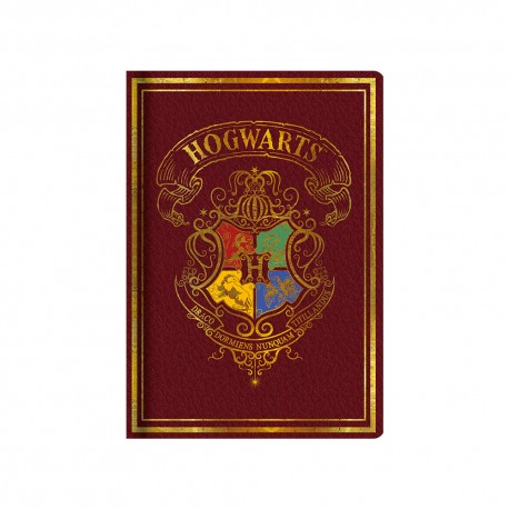 Carnet de Notes Harry Potter Blason Poudlard Coloré