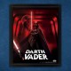 Cadre Dark Vador Star Wars Effet Animé 3D