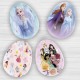 Lot de 24 Mini Brosses à Cheveux Parfumées Princesses Disney