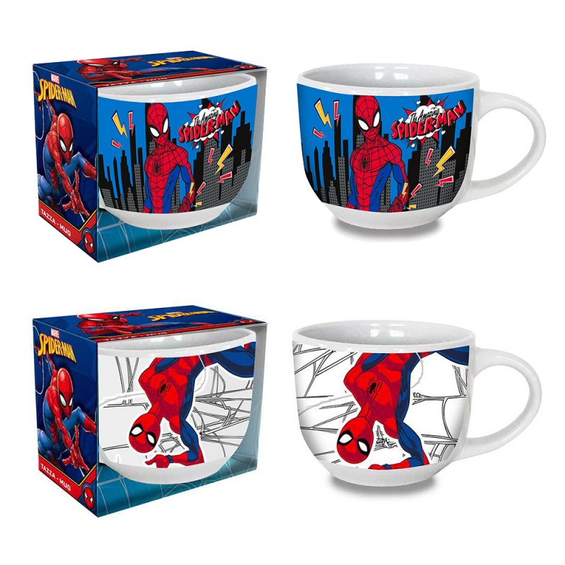 Maxi Tasse Spiderman Marvel sur Kas Design
