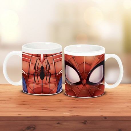 Mug en Métal Emaillé Spidergirl Spiderman Fille Enfant Dessin Mignon Super  Hero