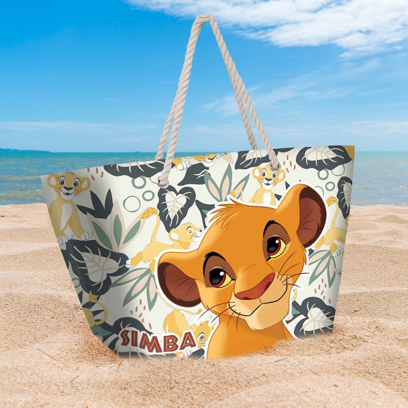 Sac de Plage Simba Le Roi Lion Disney sur Kas Design