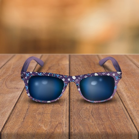 Lunettes de Soleil Stitch Enfant Flower sur Kas Design